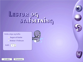 Lestur og stafsetning