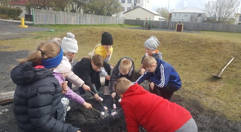 Heimilisfræðihópur í ævintýraför