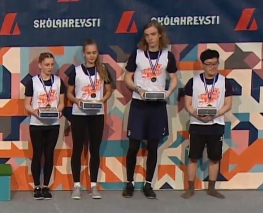 2. sæti í riðlakeppni Skólahreysti