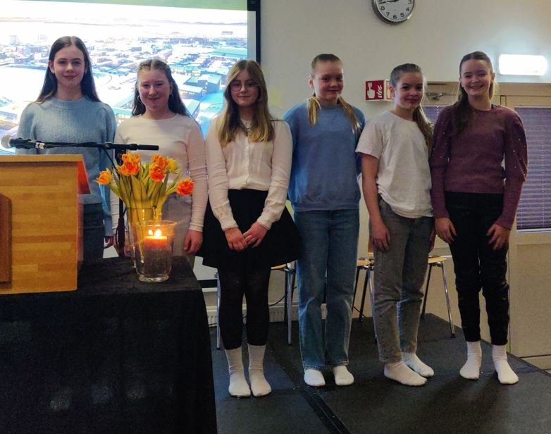 Skólakeppni Stóru upplestrarkeppninnar í 7. bekk