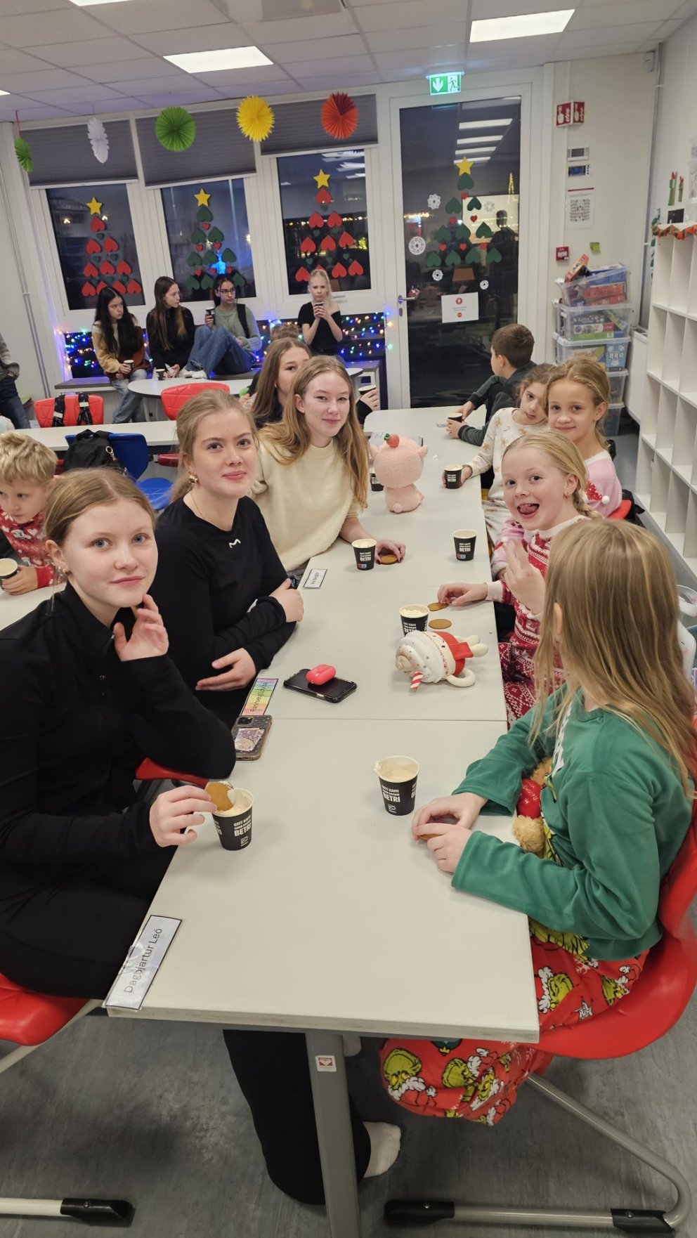 Jólasamverustund lestrarvina