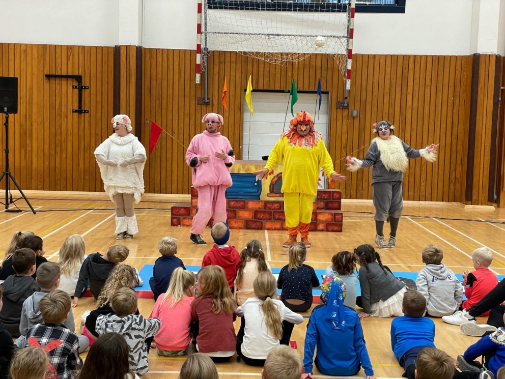 Leikhópurinn Lotta í heimsókn