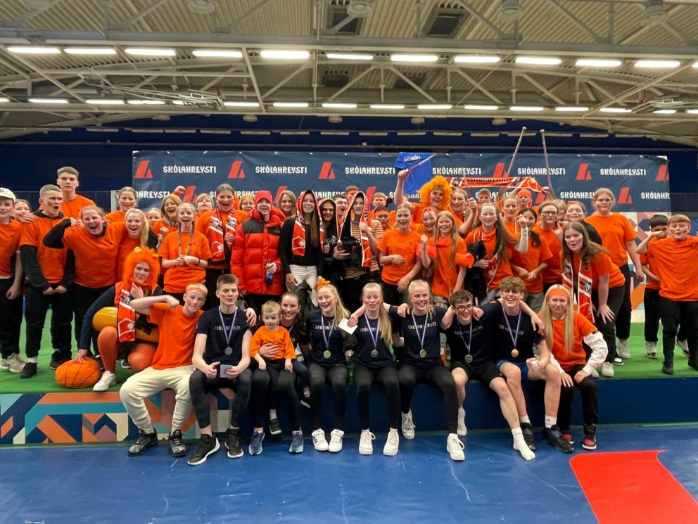 Sigur í undanriðli Skólahreystis