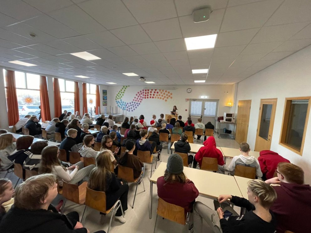 Rut Guðnadóttir í heimsókn