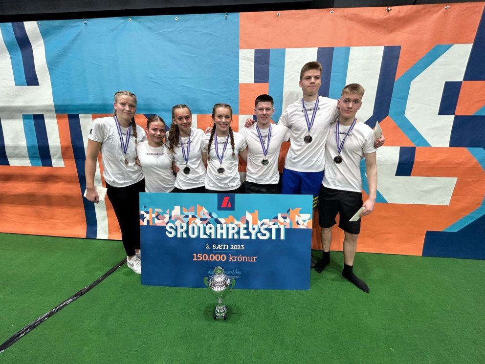 Skólahreysti - Holtaskóli í 2. sæti