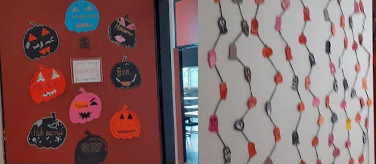 Hrekkjavökuþema í Málveri