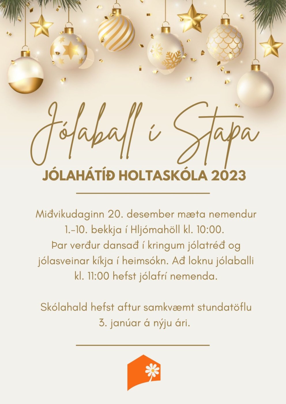 Jólahátíð Holtaskóla 2023
