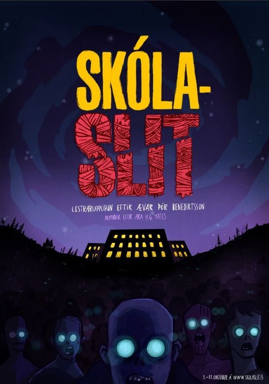 Skólaslit í október