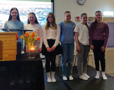 Skólakeppni Stóru upplestrarkeppninnar í 7. bekk