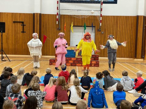 Leikhópurinn Lotta í heimsókn