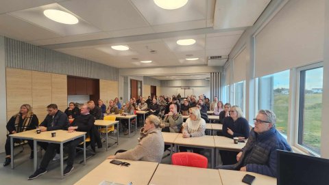 Fjölmennt á kynningarfundi fyrir foreldra