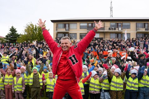 Mynd frá Reykjanesbæ