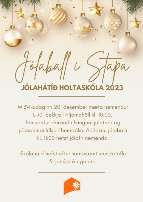 Jólahátíð Holtaskóla 2023